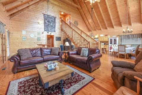 Catch your favorite shows in our stylish living room with TV.
