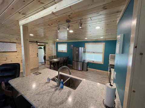 Fully stocked kitchen 