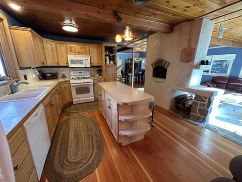 fully stocked kitchen