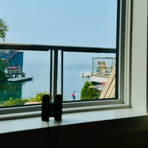 Binoculars available at the condo so you can scope marine life