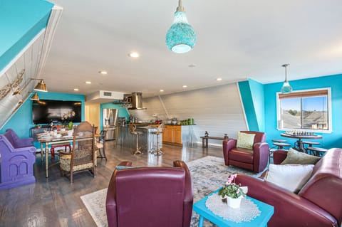 Bayou Chic Great Room on 2nd level