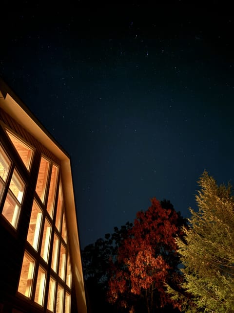 Nighttime at Sky Haven is serene