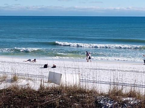 Our beach from Old Hwy. 98.