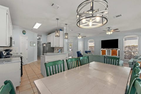 The heart of the home: dine, relax, and gather together.