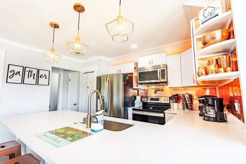 Counter space galore, see yourself cooking many meals here!