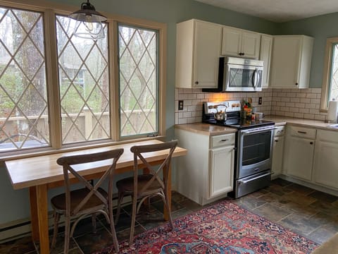 Eat in kitchen to sit and enjoy the nature view right outside.