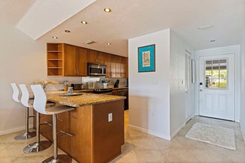 Open kitchen for cooking big meals