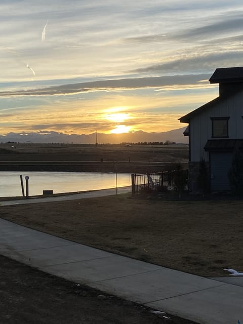 Soak in the beautiful mountain sunset every night!