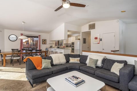 Open concept great room offers plenty of hang out space