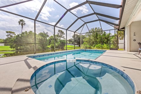 Heated pool and hot tub