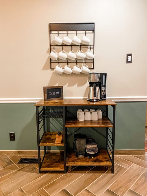 Coffee stand to help get your morning adventures started 