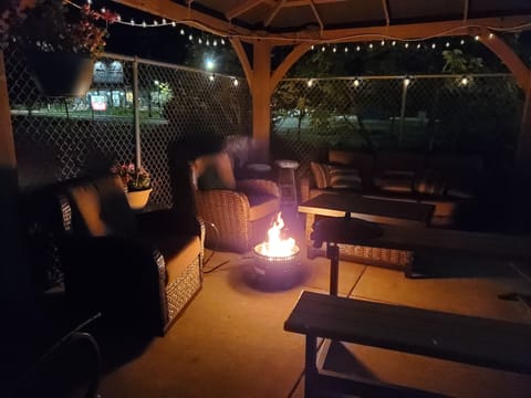 Outside sitting area