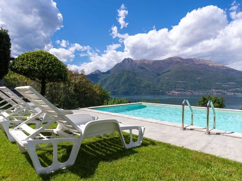 Water, Cloud, Sky, Swimming Pool, Mountain, Green, Plant, Natural Landscape, Outdoor Furniture, Tree