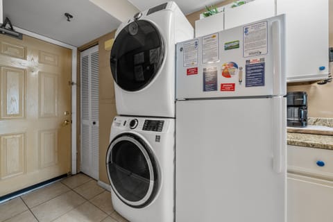 So convinient to have a washer and dryer in the unit.