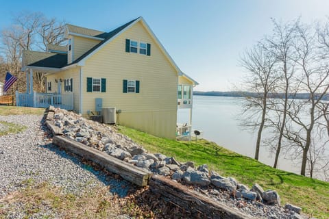 Your dream getaway. Perched perfectly on the hill for superior water views