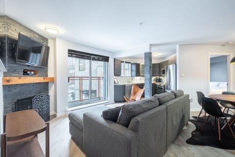 Living area: Pull out sofa