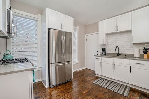 Fully updated lower unit kitchen with everything you need to prepare a good meal