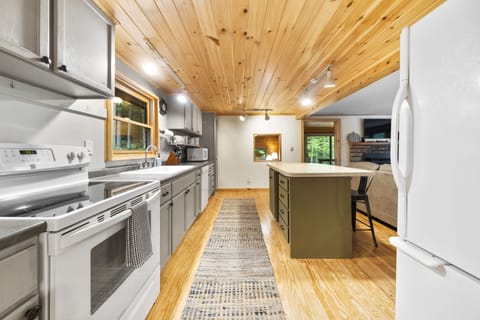 Fully stocked kitchen for your inner chef