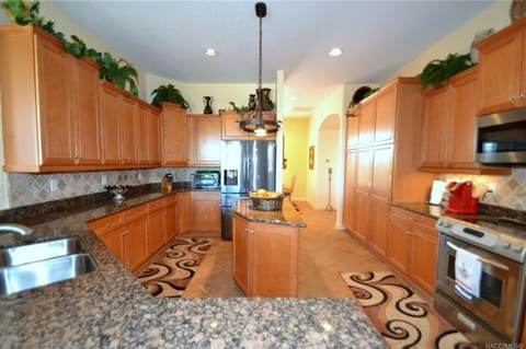 Huge kitchen with all the amenities