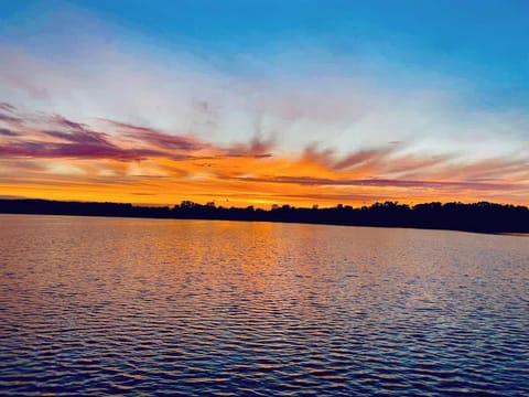 We get the most amazing sunsets here!