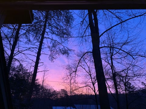 Sunrise from main deck