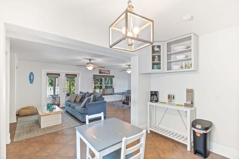 Downstairs breakfast nook