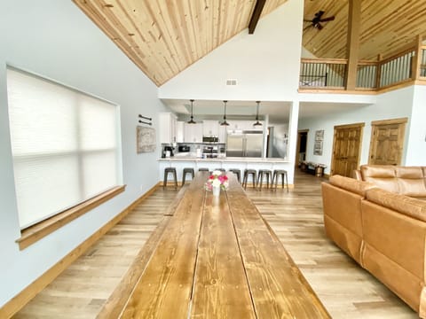 Custome made dining table for a large family