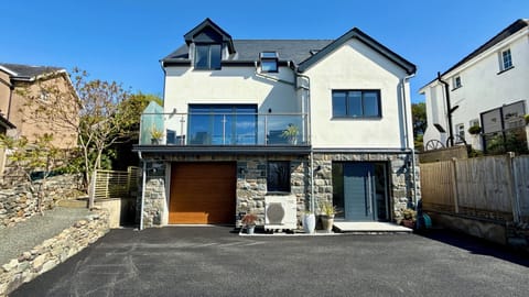 Rear of house and driveway