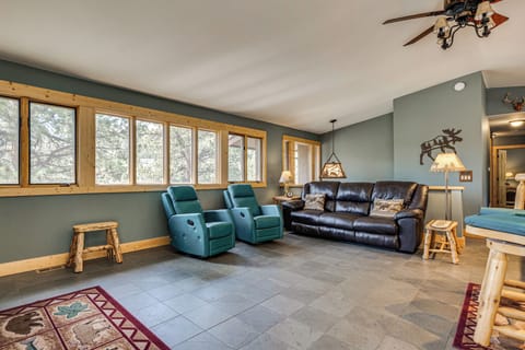 Estes Park Vacation Rental | 3BR | 2BA | 2,256 Sq Ft | Stairs Required