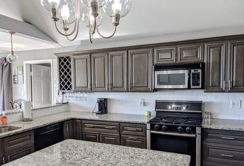 Fully stocked kitchen with everything you need!