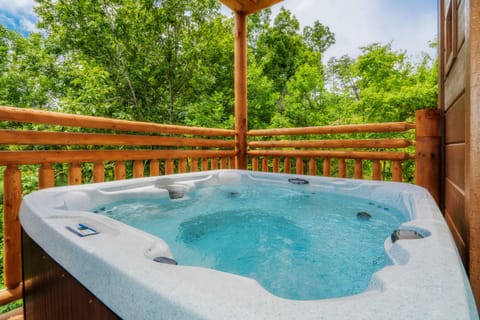 Hot tub enjoyment anytime of the year!