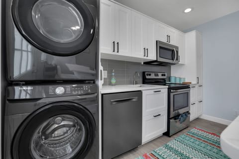 We provide washer and dryer.