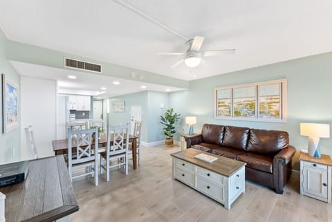 Soft lighting and comfortable seating making this the perfect spot to relax