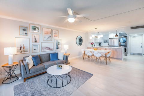 A stylish and comfortable living space where you can kick back & relax