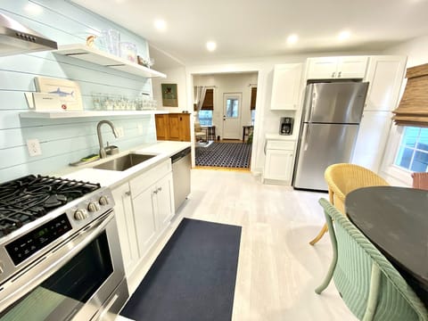 Kitchen into Living Room