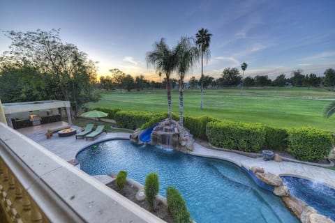 View of Pool & Golf Course from Balcony