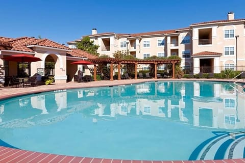 Community pool and hot tub