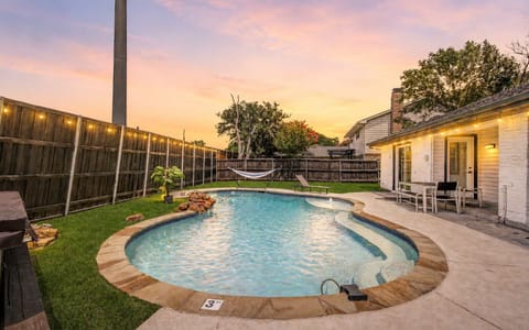 Golden hour hits different by the pool. Your perfect evening starts here.