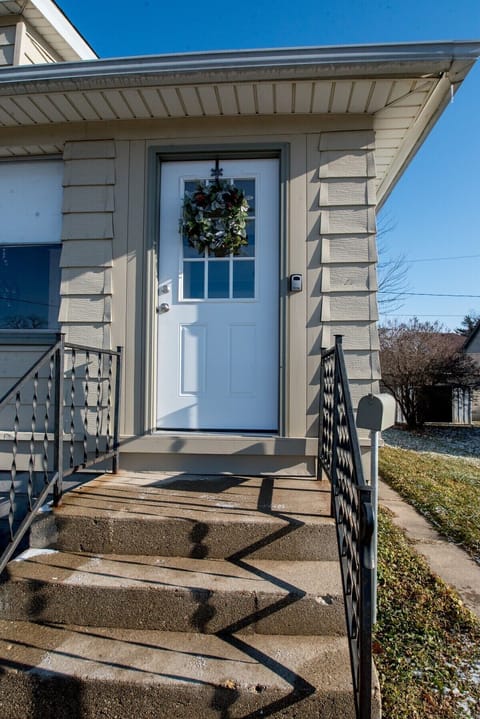Front entrance to home