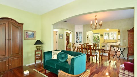 Open Concept Living and Dining Area