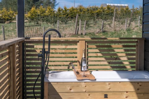 Bath on the River Cabin deck