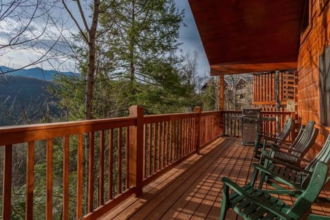 Gorgeous Mountain Views From The Deck!