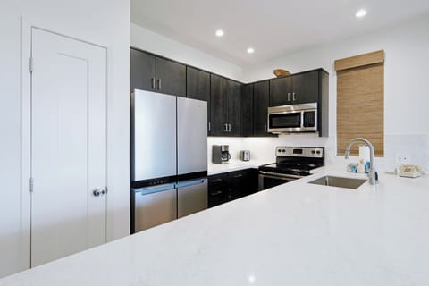 A drip coffeemaker and some coffee to get the trip started.