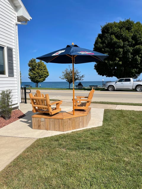 lake view from the yard