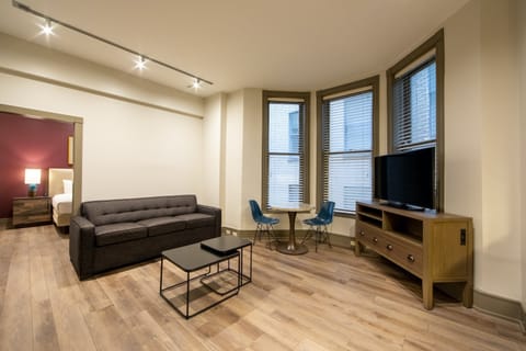 Relax and rejuvenate in the cozy living room.