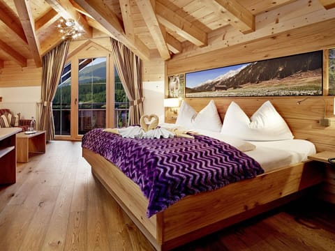 Doppelzimmer Arnika - Biohotel Castello Koenigsleiten Apartment in Salzburgerland