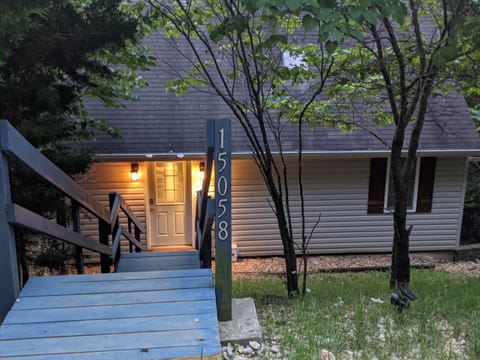 front view of the house