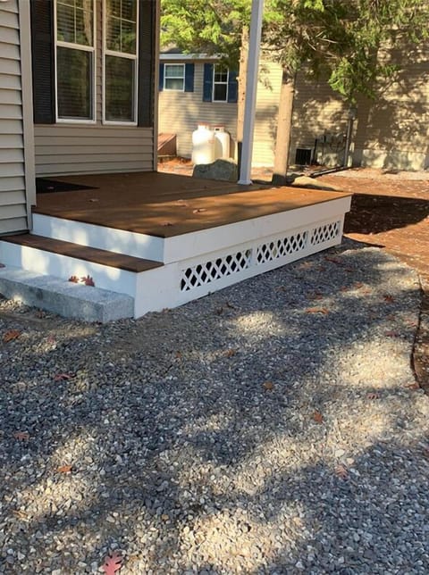 Front deck
