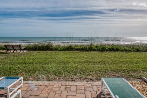 From your patio
