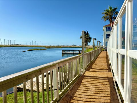 Path to fishing deck